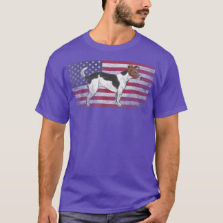 Jack Russell Terrier Dog Pet 4th of July American  T-Shirt