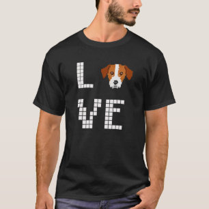 Jack Russell Terrier  Dog  Pixel Art T-Shirt