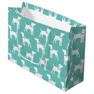 Jack Russell Terrier Dog Puppy Large Gift Bag