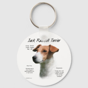 Jack Russell Terrier History  Key Ring