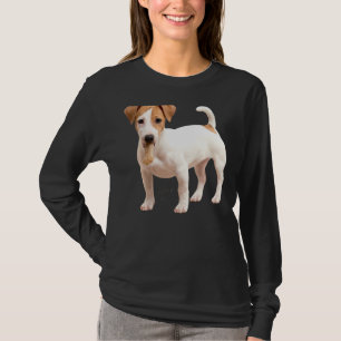 Jack Russell Terrier  Mum Dad Women Men Kids Love  T-Shirt