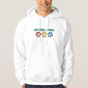 JACK RUSSELL TERRIER Mum Paw Print 1 Hoodie