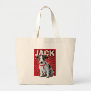 Jack Russell Terrier Pet Owner Large Tote Bag