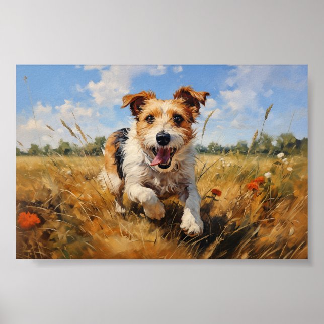 Jack Russell Terrier Poster (Front)