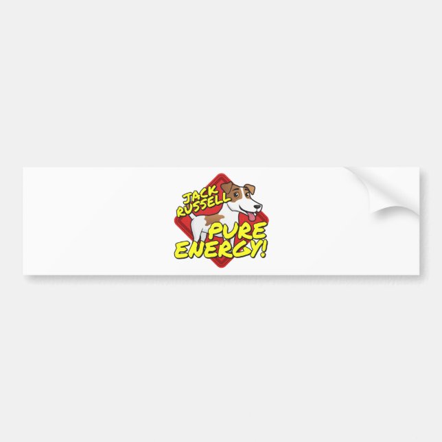 Jack Russell Terrier - Pure Energy Bumper Sticker (Front)