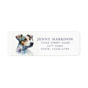 Jack Russell Terrier Return Address Labels