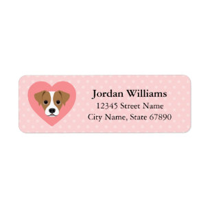 Jack Russell Terrier Return Address Labels