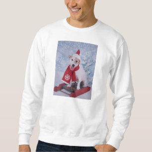 Jack Russell Terrier - Santa's Helper Sweatshirt