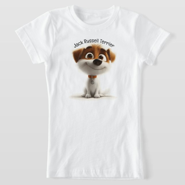 Jack Russell Terrier T-Shirt (Laydown)
