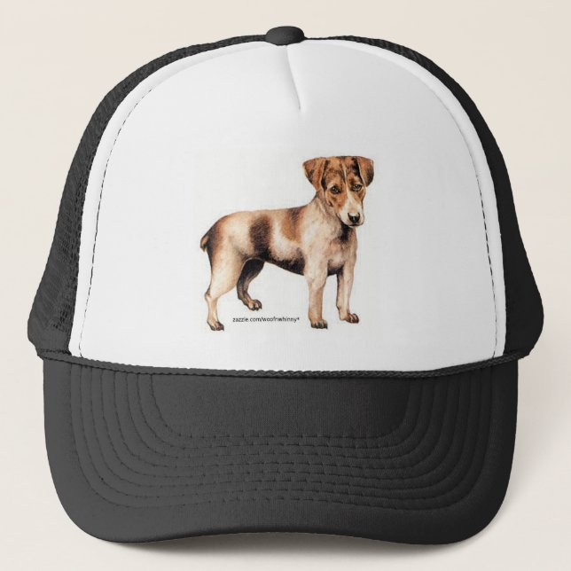 Jack Russell Terrier Trucker Hat (Front)