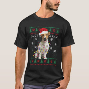 Jack Russell Terrier Ugly Christmas Sweater Puppy 