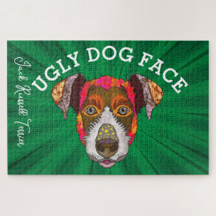 Jack Russell Terrier ugly dog face 1000 piece Jigsaw Puzzle