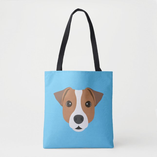 Jack Russell Tote Bag (Front)
