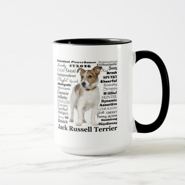 Jack Russell Traits Mug (Right)