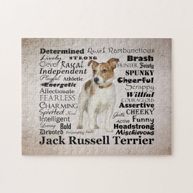Jack Russell Traits Puzzle (Horizontal)