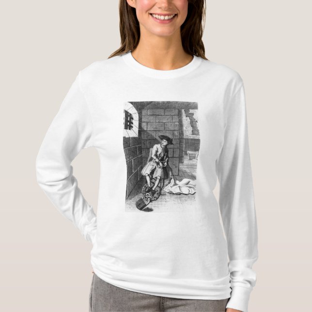 Jack Shepperd in Newgate Prison, 1724 T-Shirt (Front)