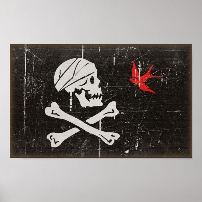Jack Sparrow's Jolly Roger Poster (Front)