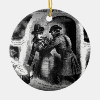 Jack the Ripper-Illustrated Police News-Winslow Ceramic Tree Decoration