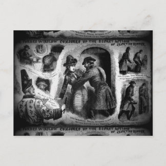 Jack the Ripper-Illustrated Police News-Winslow Postcard