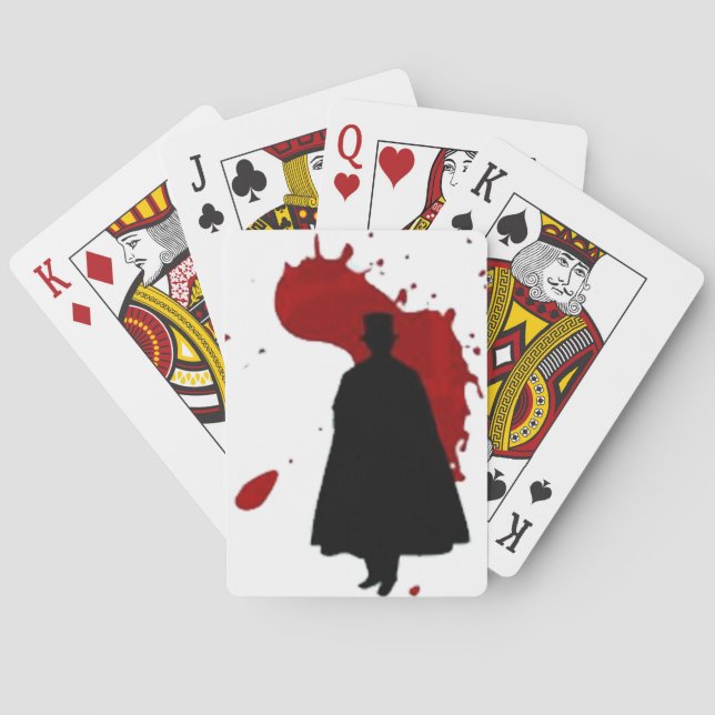 Jack The Ripper Playing Cards (Back)