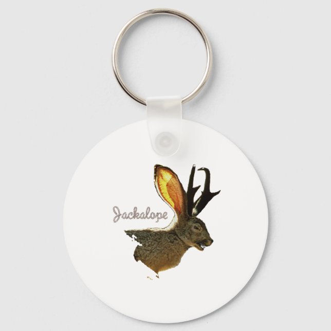 Jackalope Key Ring (Front)