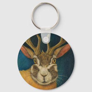 Jackalope Key Ring