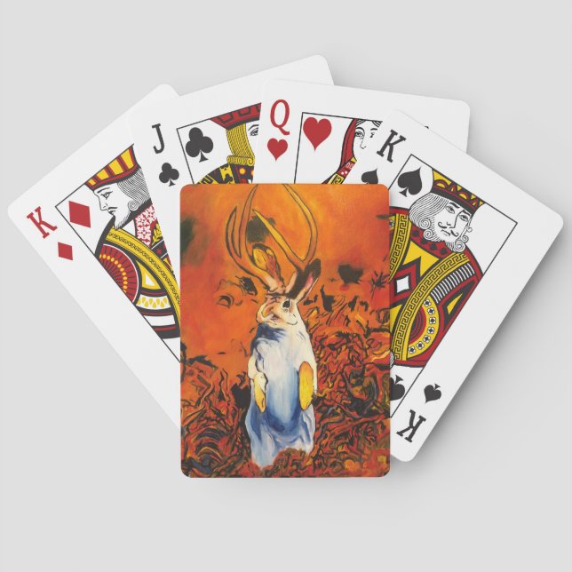 Jackalope Playing Cards (Back)