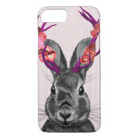 Jackalope with Pink Antlers 2