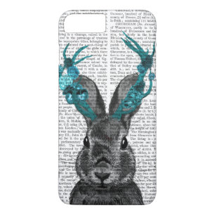 Jackalope with Turquoise Antlers Case-Mate iPhone Case