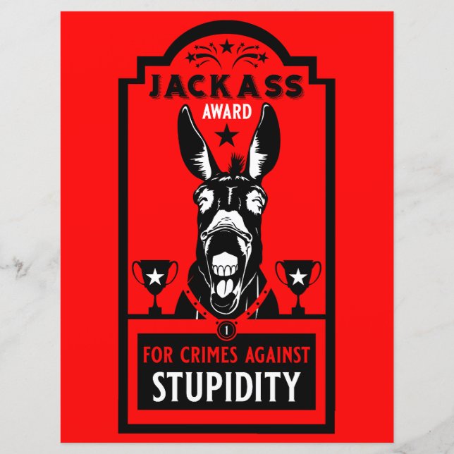 Jackass Award (Front)