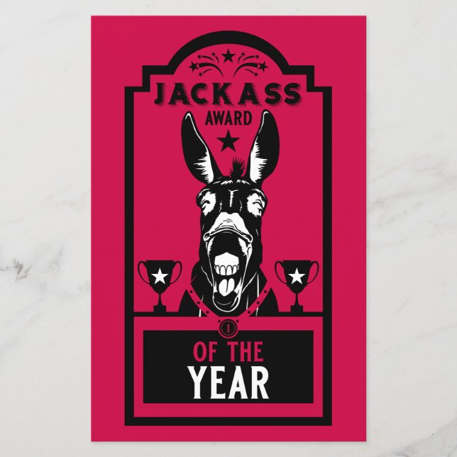 Jackass Award (Front)