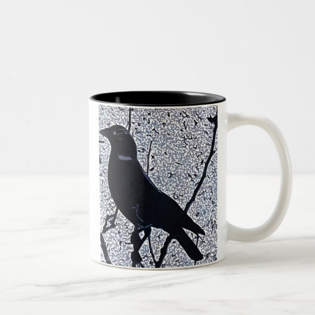 Jackdaw Twilight Mug (Right)