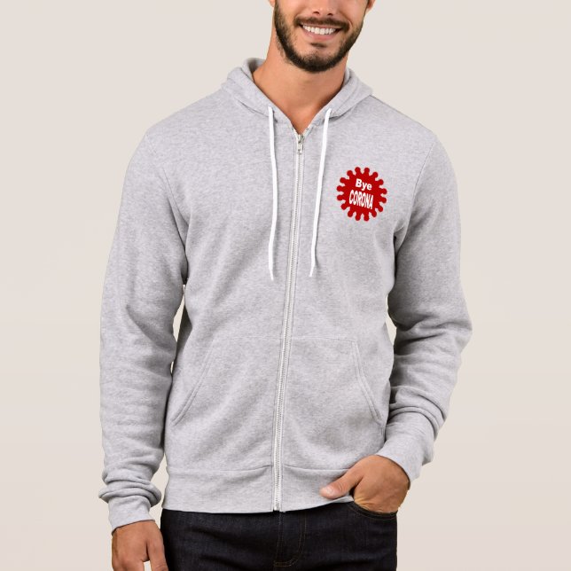 Jacket Capuche Canvas heather Bye CORONA Hoodie (Front)