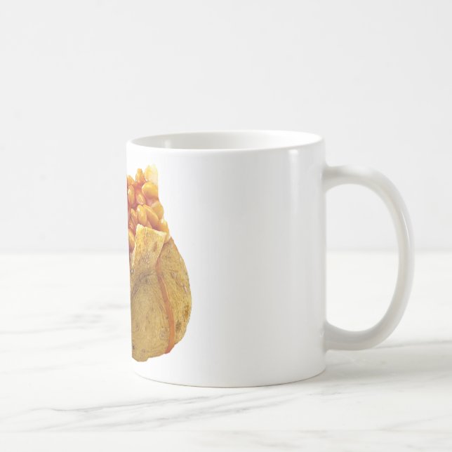 "Jacket potato and beans" design mugs (Right)