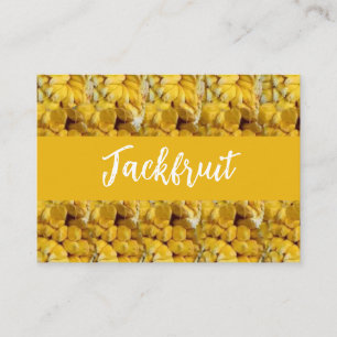 Jackfruit Tropical Fruit Pattern Business Card
