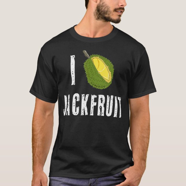 Jackfruit Vegan Vegetarian Jack Fruit Plant Food D T-Shirt (Front)