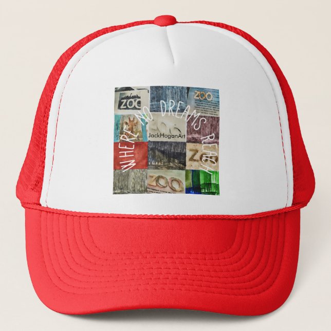JackHoganArt Trucker Hat (Front)