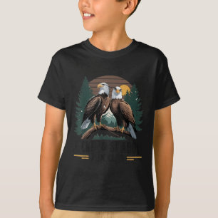 Jackie And Shadow Bald Eagle Nature Lover Wildlife T-Shirt