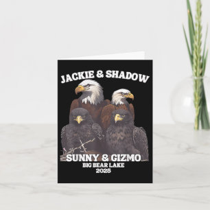 Jackie And Shadow Sunny And Gator Big Bear Lake 20 Card