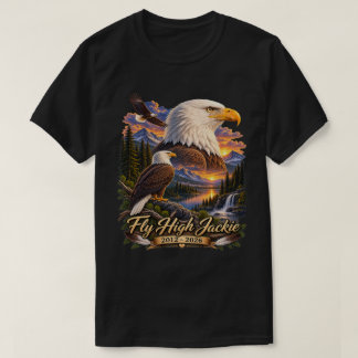 Jackie Bald Eagle Tribute Big Bear T-Shirt