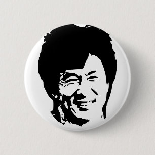 JACKIE CHAN PIN BACK BADGE