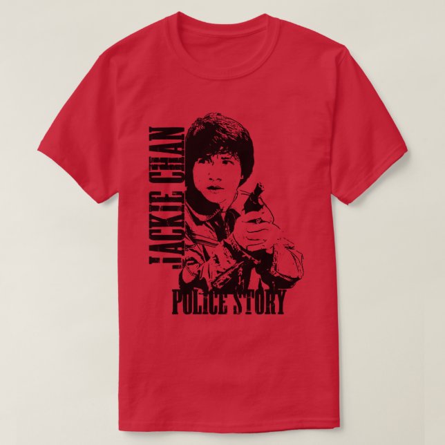 Jackie Chan Police Story T-Shirt (Design Front)