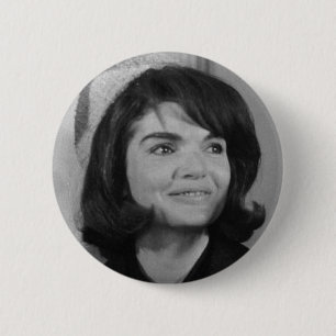 Jackie Kennedy 6 Cm Round Badge