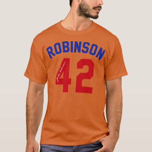 Jackie Robinson Signed T-Shirt