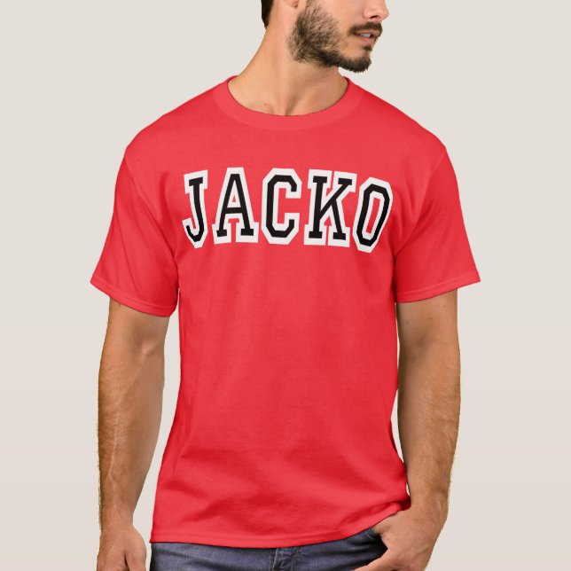 Jacko Ya Boy (red) T-Shirt (Front)