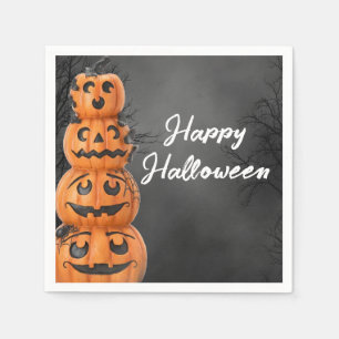 Jackolantern Halloween Party Napkin