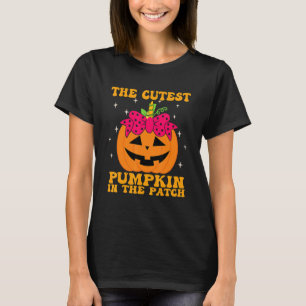 JackOLantern Halloween Pumpkin Unicorn Girl Toddle T-Shirt