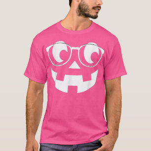 Jackolantern Nerdy Pumpkin Halloween Costume 5731 T-Shirt