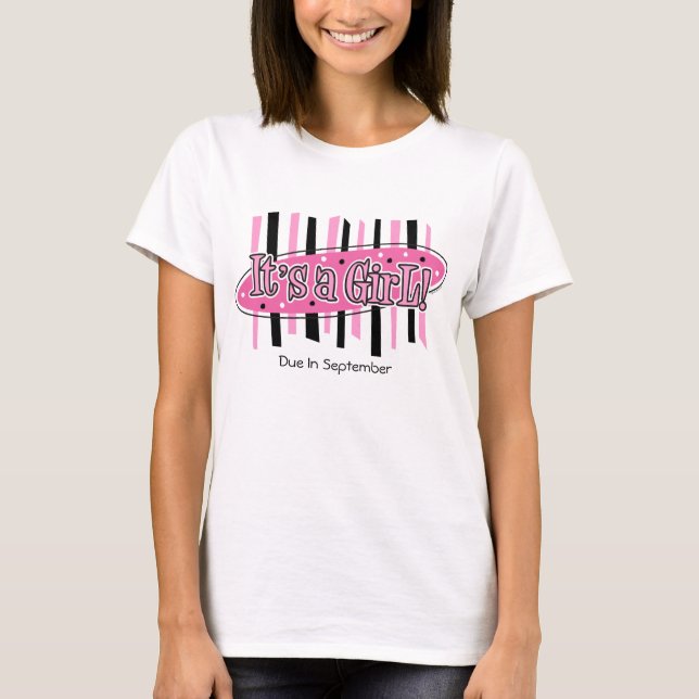 Jackpot It's A Girl Shirt (Front)