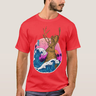 Jackrabbit Wild Vintage Retro Aesthetic Japan Wave T-Shirt